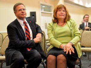 UM Chancellor Preferred Candidate Jeffrey Vitter and his wife Sharon Vitter