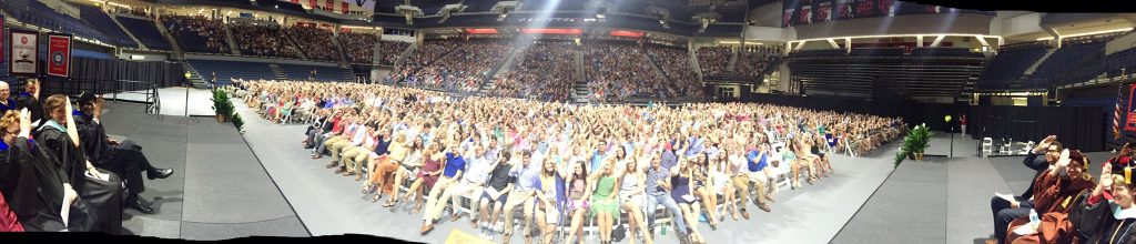 Fall Convocation Panorama